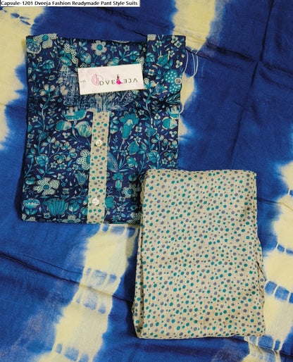 Capsule-1201 Dveeja Fashion Readymade Pant Style Suits