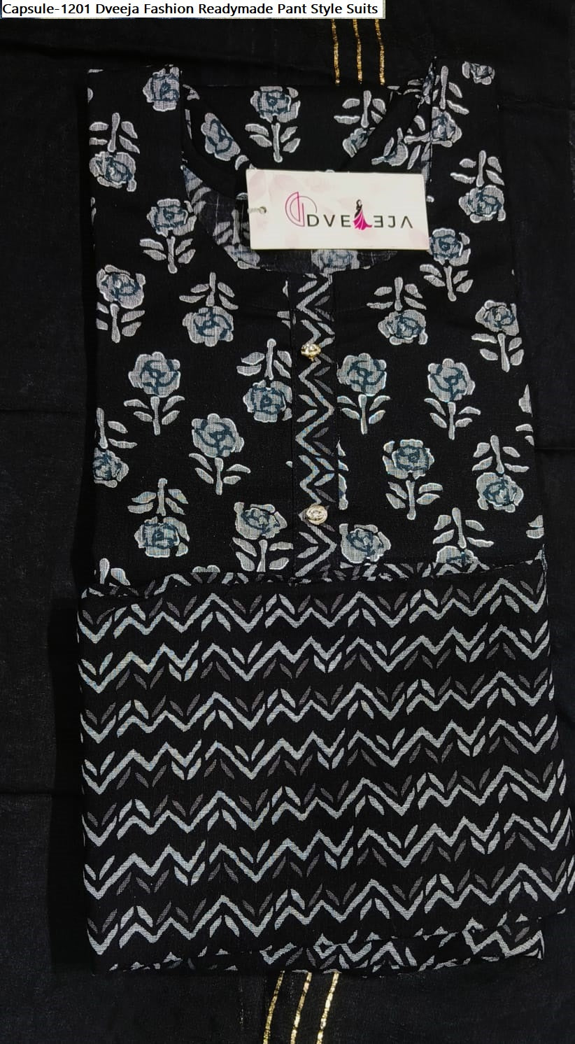 Capsule-1201 Dveeja Fashion Readymade Pant Style Suits