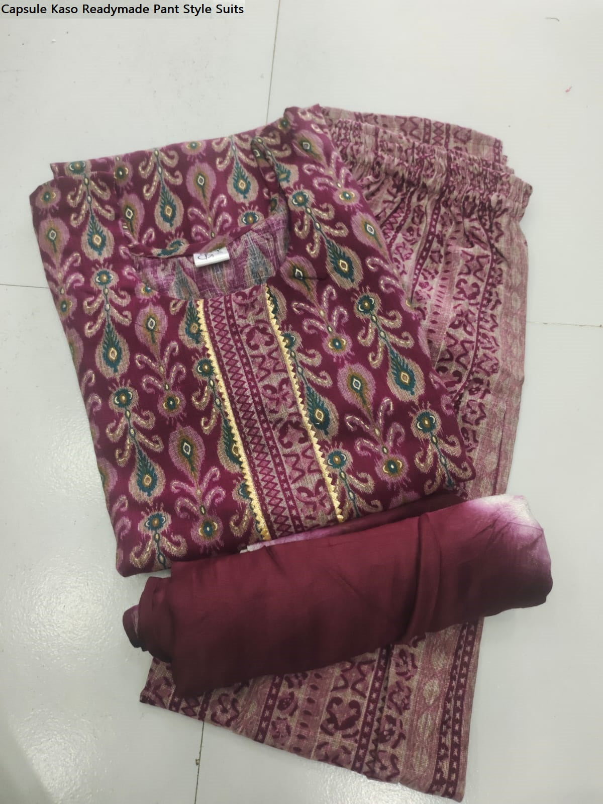 Capsule Kaso Readymade Pant Style Suits