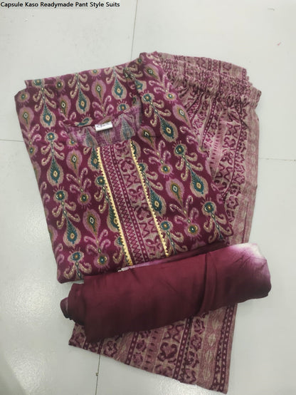 Capsule Kaso Readymade Pant Style Suits