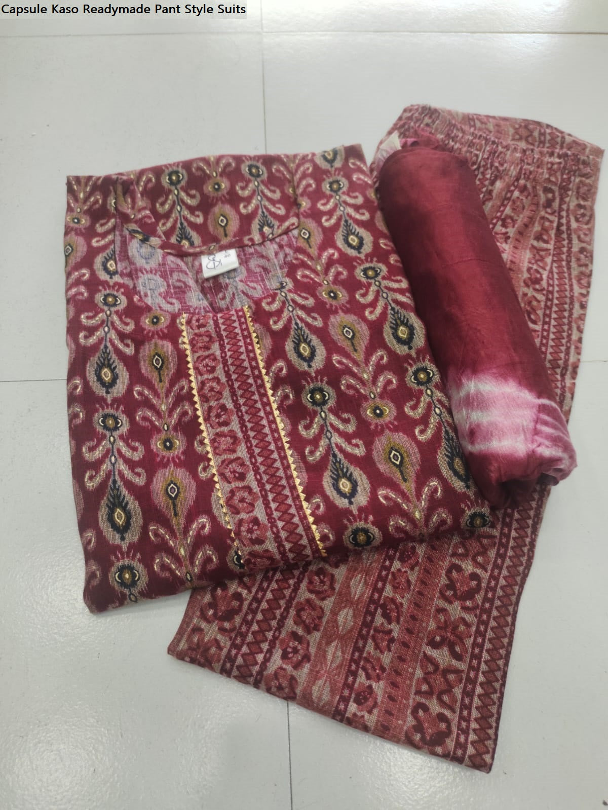 Capsule Kaso Readymade Pant Style Suits