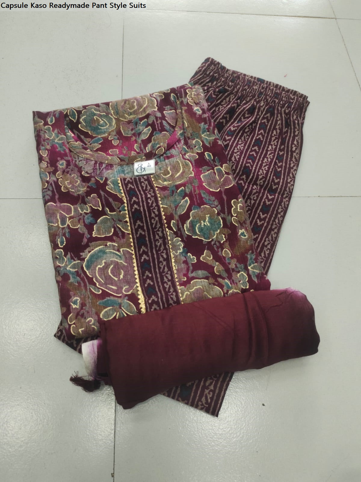 Capsule Kaso Readymade Pant Style Suits