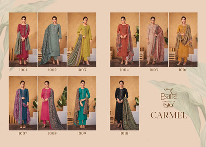 Carmel Esaira Cotton Dyed Pant Style Suits