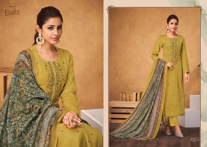 Carmel Esaira Cotton Dyed Pant Style Suits