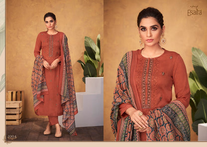 Carmel Esaira Cotton Dyed Pant Style Suits