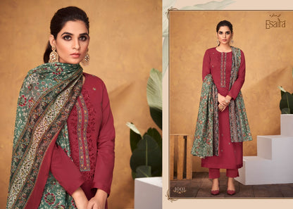 Carmel Esaira Cotton Dyed Pant Style Suits