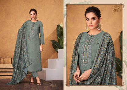 Carmel Esaira Cotton Dyed Pant Style Suits