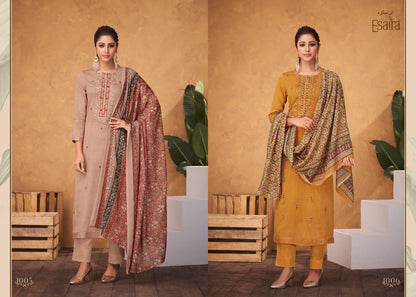 Carmel Esaira Cotton Dyed Pant Style Suits