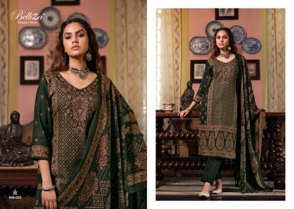 Cashmera Kaani Belliza Designer Studio Wool Pashmina Suits