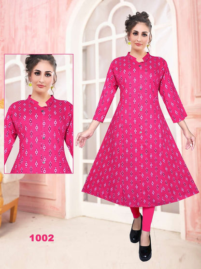 Chanda Vol 2 Kavinay Rayon Anarkali Kurtis