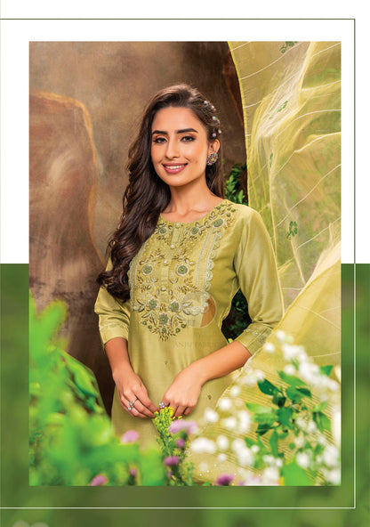 Chandani Vol 2 Af Viscose Readymade Pant Style Suits