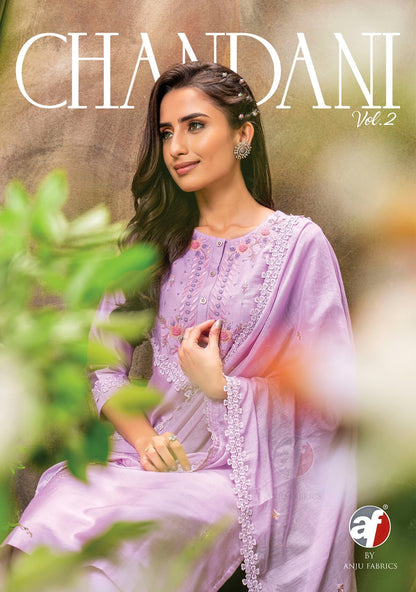 Chandani Vol 2 Af Viscose Readymade Pant Style Suits