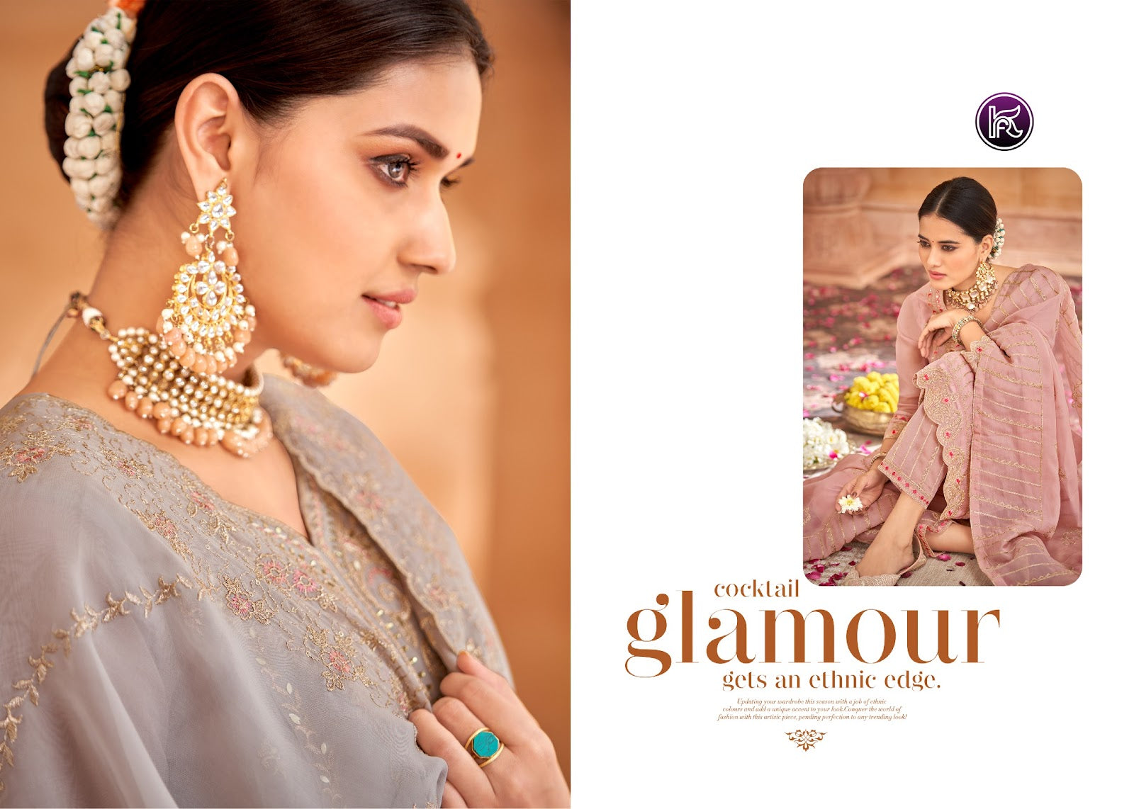 Chandni Kala Fashion Organza Pant Style Suits