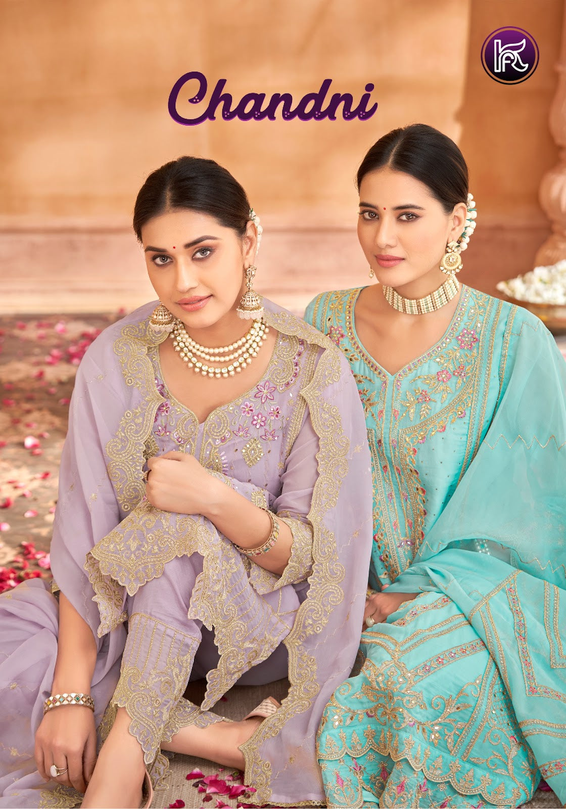 Chandni Kala Fashion Organza Pant Style Suits