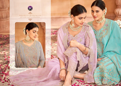 Chandni Kala Fashion Organza Pant Style Suits