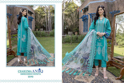 Charizma Aniq Embroidered Shree Fabs Cotton Pakistani Patch Work Suits