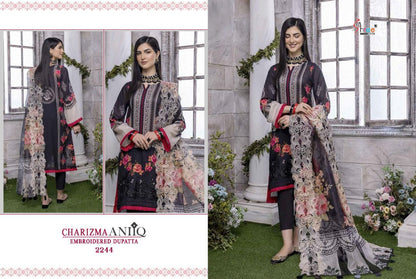 Charizma Aniq Embroidered Shree Fabs Cotton Pakistani Patch Work Suits