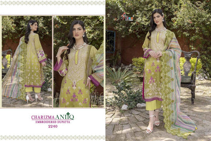 Charizma Aniq Embroidered Shree Fabs Cotton Pakistani Patch Work Suits
