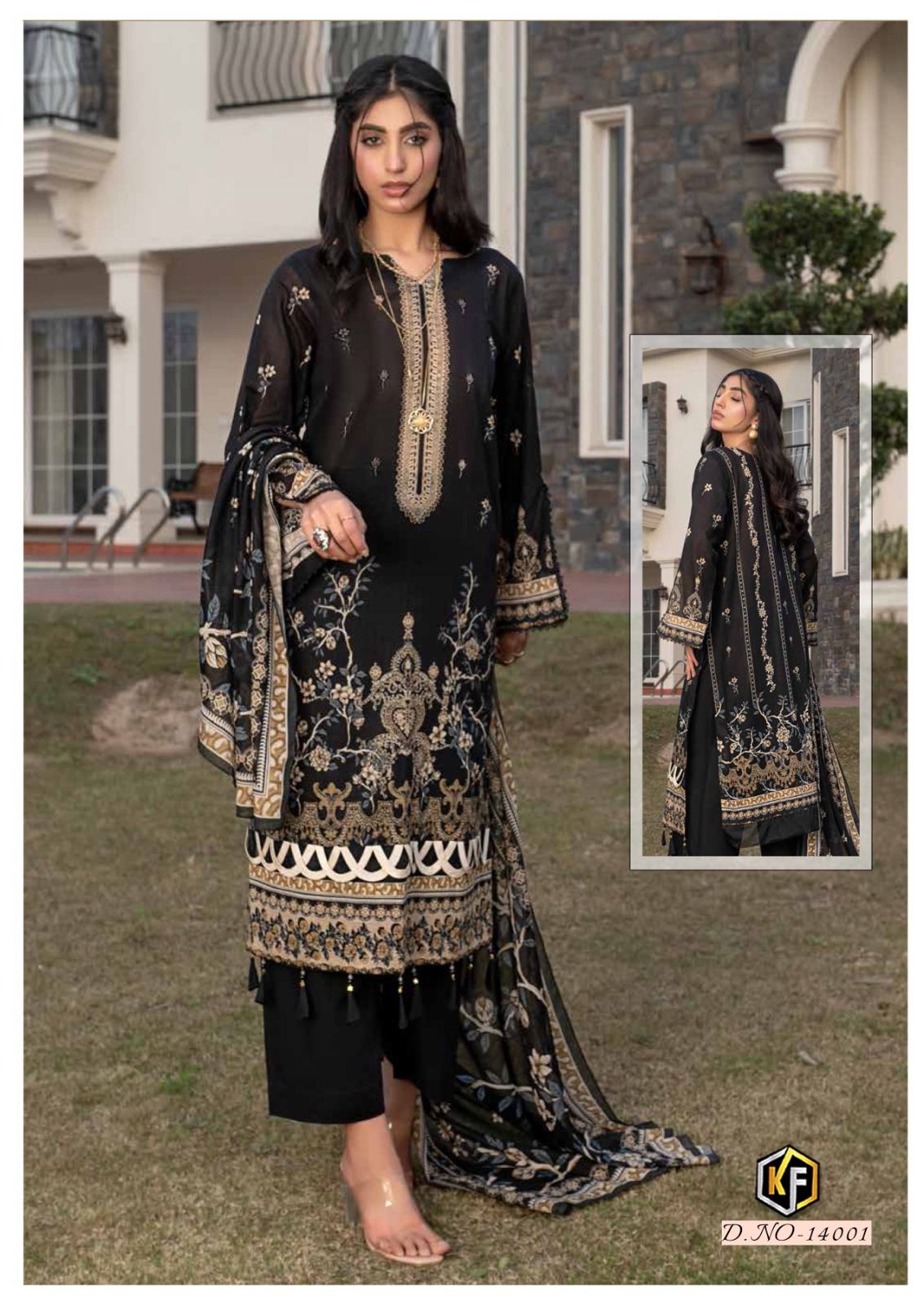 Charizma Vol 14 Keval Fab Cotton Karachi Salwar Suits