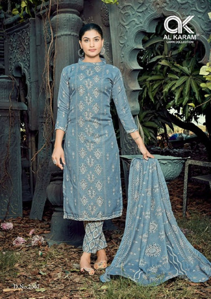 Charizma Vol 2 Al Karam Cotton Karachi Salwar Suits