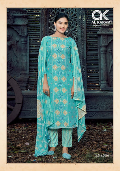 Charizma Vol 2 Al Karam Cotton Karachi Salwar Suits