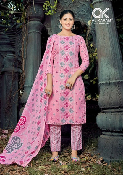 Charizma Vol 2 Al Karam Cotton Karachi Salwar Suits