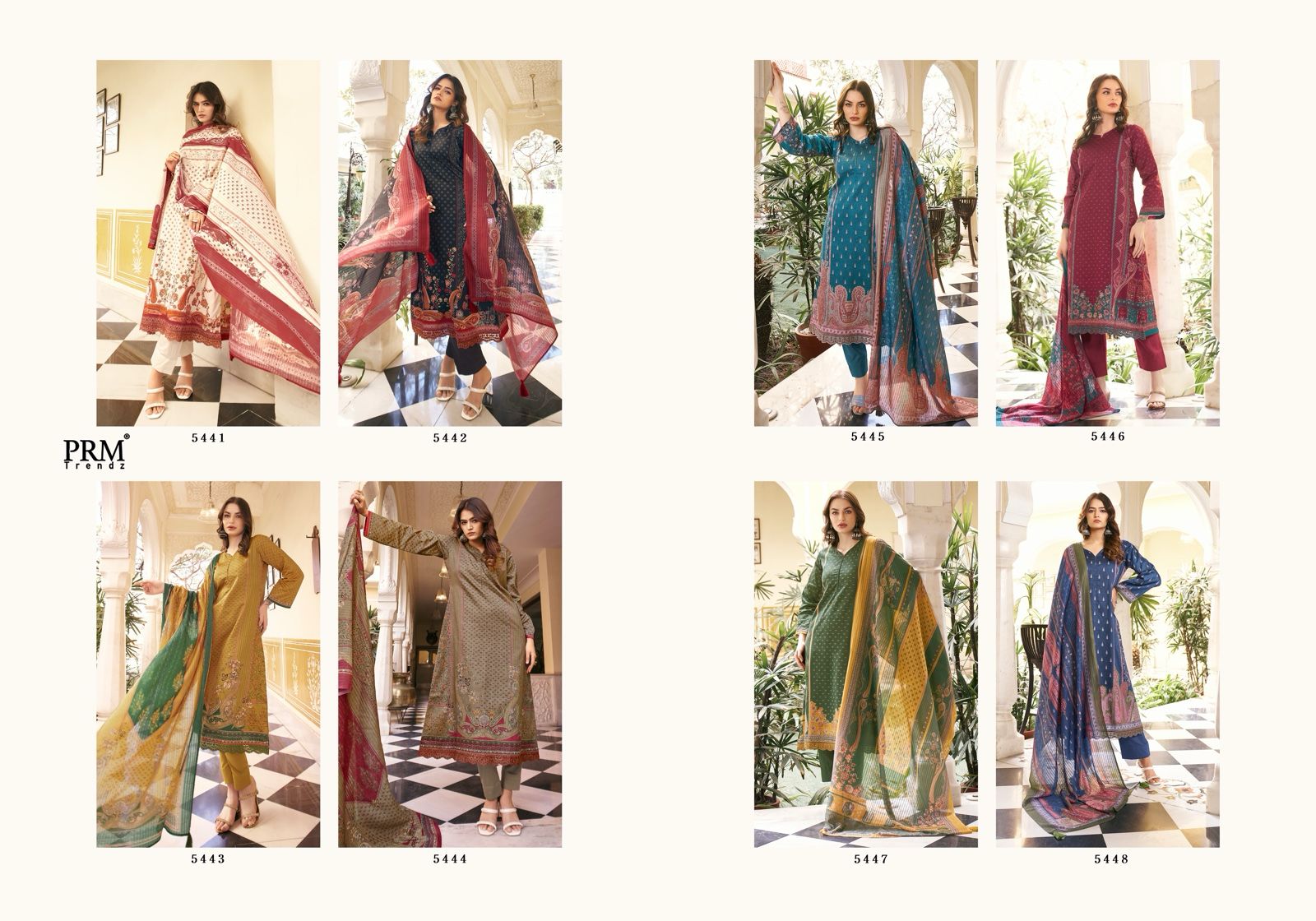 Charm Prm Trendz Jaam Cotton Pant Style Suits