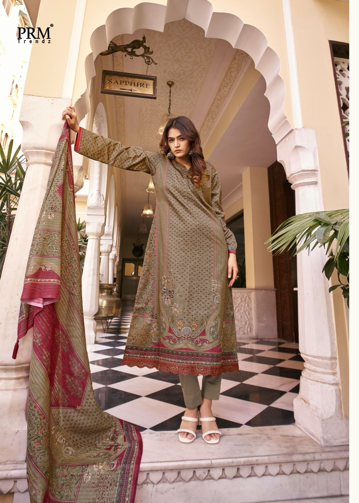 Charm Prm Trendz Jaam Cotton Pant Style Suits