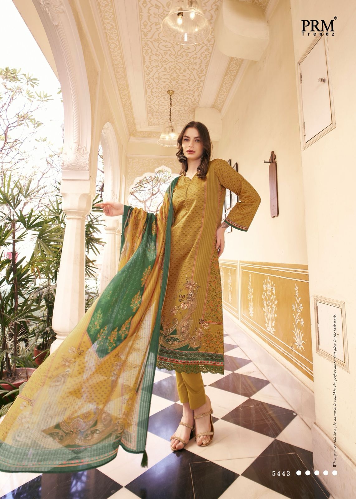 Charm Prm Trendz Jaam Cotton Pant Style Suits