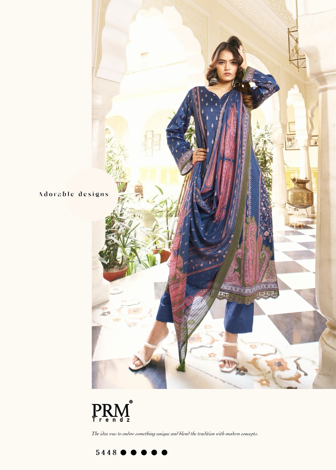 Charm Prm Trendz Jaam Cotton Pant Style Suits