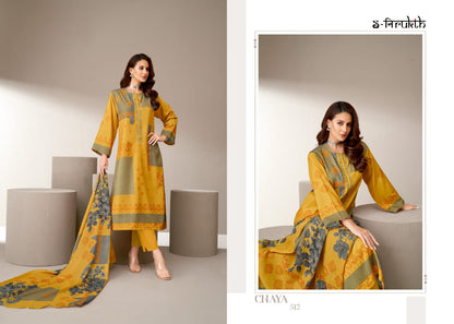 Chaya S Nirukth Pashmina Suits