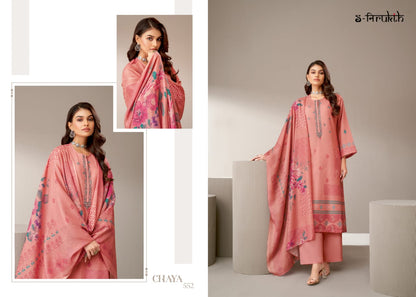 Chaya S Nirukth Pashmina Suits