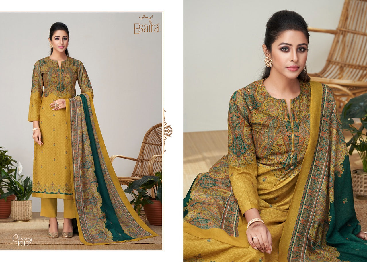 Cherry Esta Sahiba Pashmina Suits