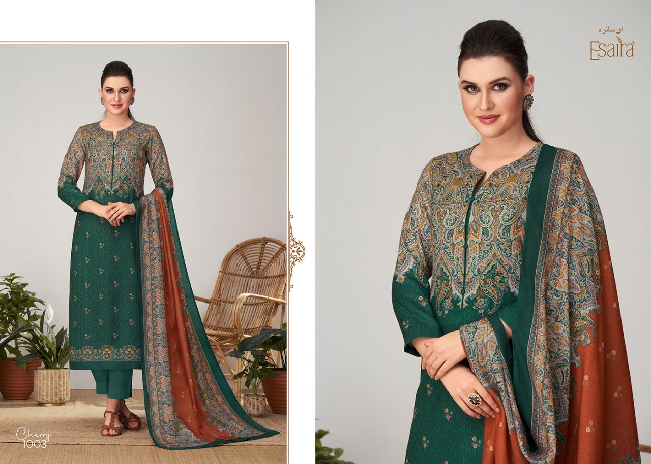 Cherry Esta Sahiba Pashmina Suits