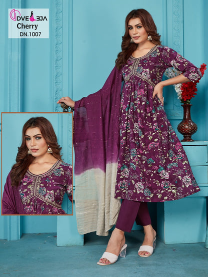 Cherry Series Dveeja Fashion Readymade Pant Style Suits