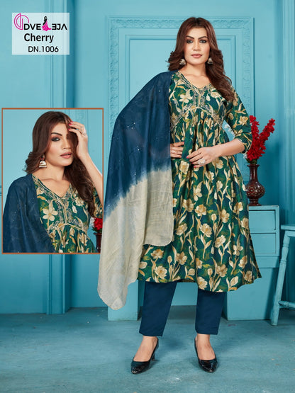 Cherry Series Dveeja Fashion Readymade Pant Style Suits