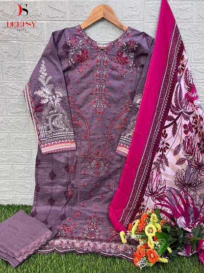 Cheveron Lawn Vol 8 Deepsy Cotton Pakistani Readymade Suits