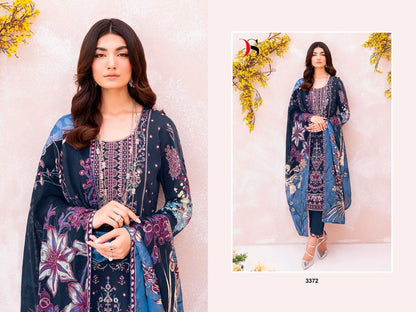 Cheveron Vol 10 Deepsy Cotton Pakistani Patch Work Suits
