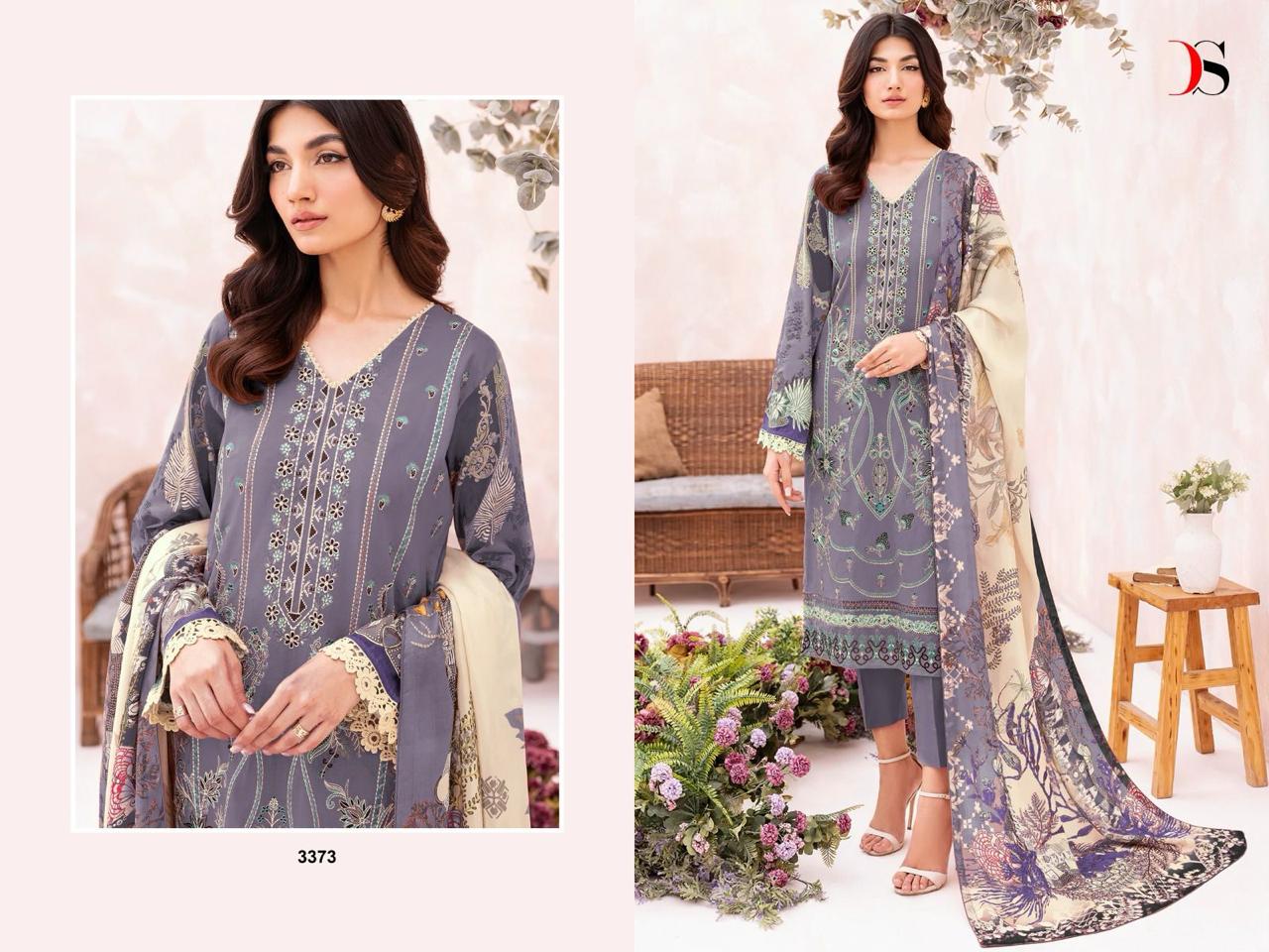 Cheveron Vol 10 Deepsy Cotton Pakistani Patch Work Suits