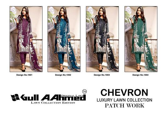 Chevron Luxury Lawn Gul Ahmed Karachi Salwar Suits