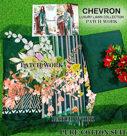 Chevron Luxury Lawn Gul Ahmed Karachi Salwar Suits