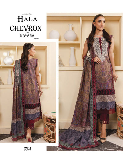 Chevron Nayra Vol 3 Hala Karachi Salwar Suits