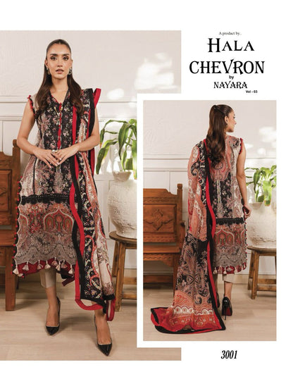 Chevron Nayra Vol 3 Hala Karachi Salwar Suits