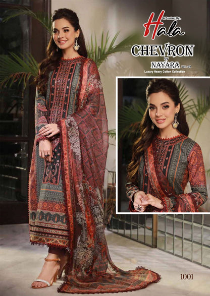 Chevron Nayra Vol 4 Hala Karachi Salwar Suits