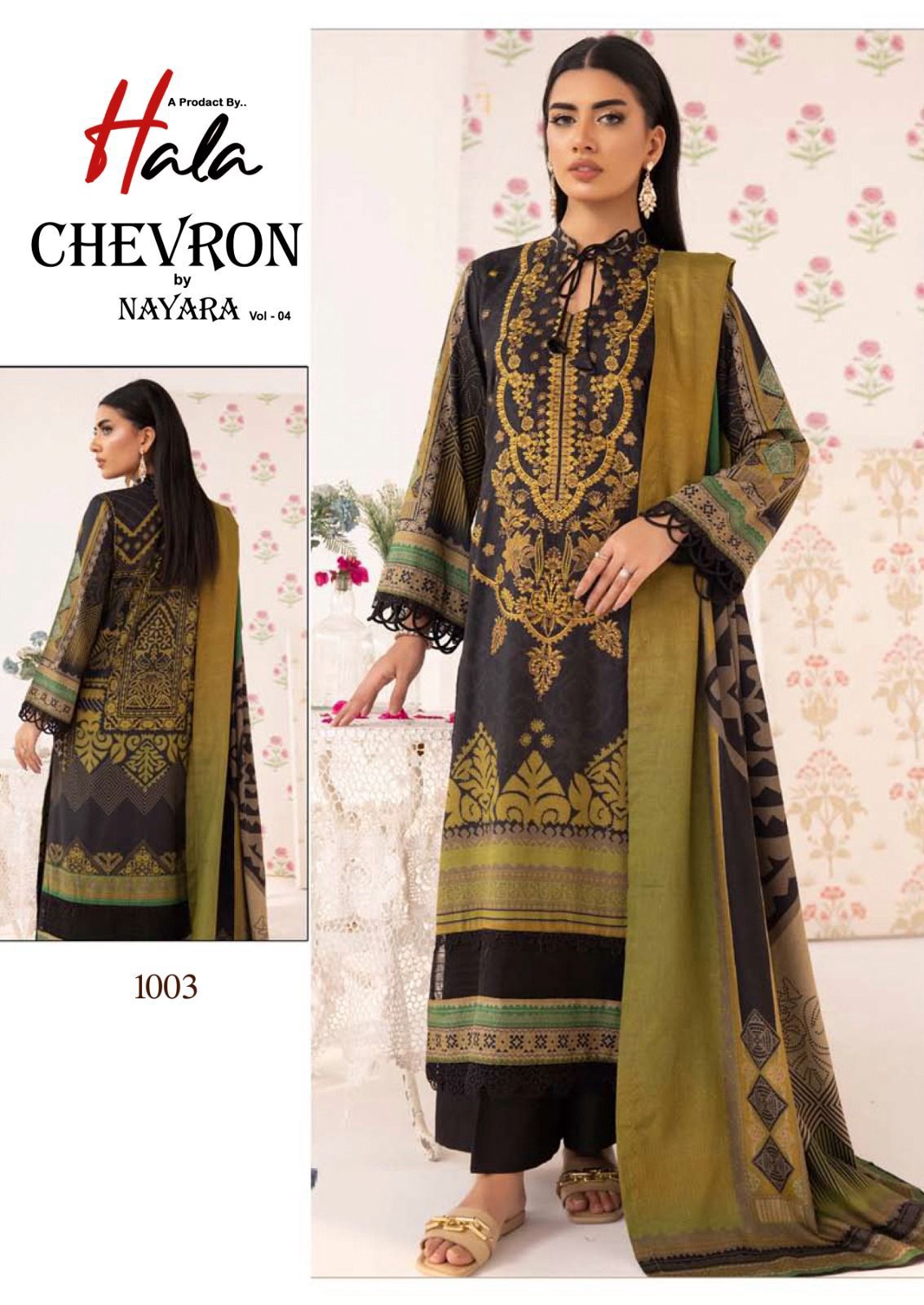 Chevron Nayra Vol 4 Hala Karachi Salwar Suits