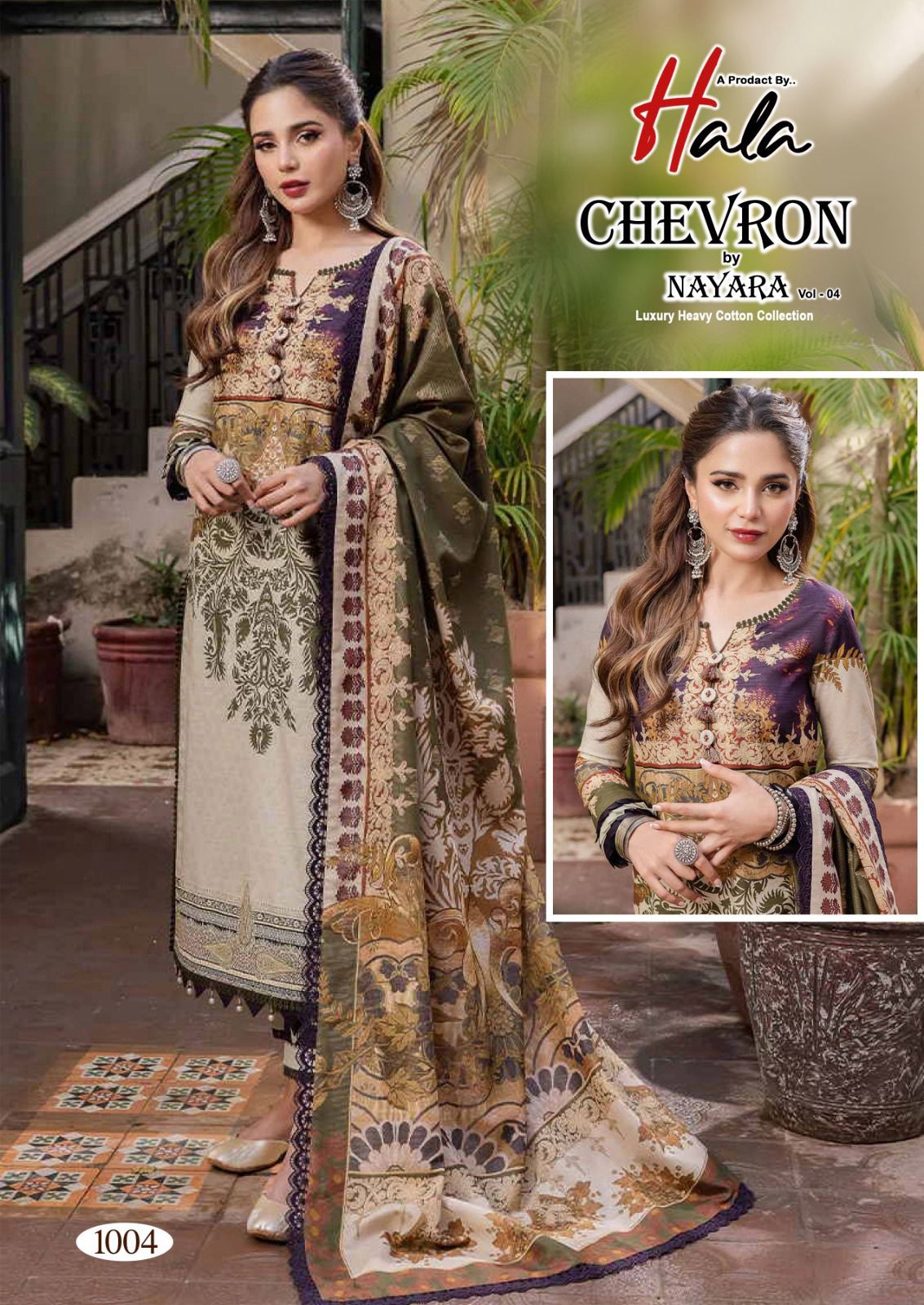 Chevron Nayra Vol 4 Hala Karachi Salwar Suits
