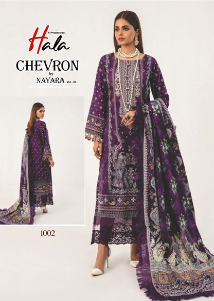Chevron Nayra Vol 4 Hala Karachi Salwar Suits