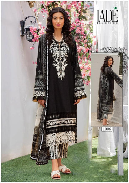 Chevron Vol 3-4-Super Hit Jade Lawn Cotton Karachi Salwar Suits