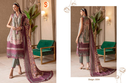 Chevron Vol 3 Shraddha Designer Lawn Cotton Pakistani Patch Work Suits