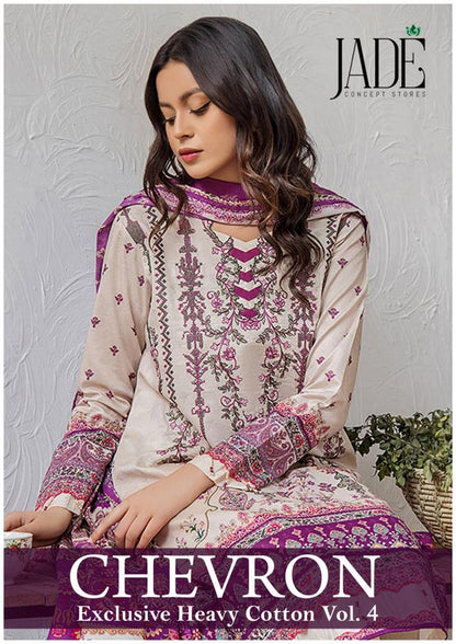 Chevron Vol 4 Jade Lawn Karachi Salwar Suits
